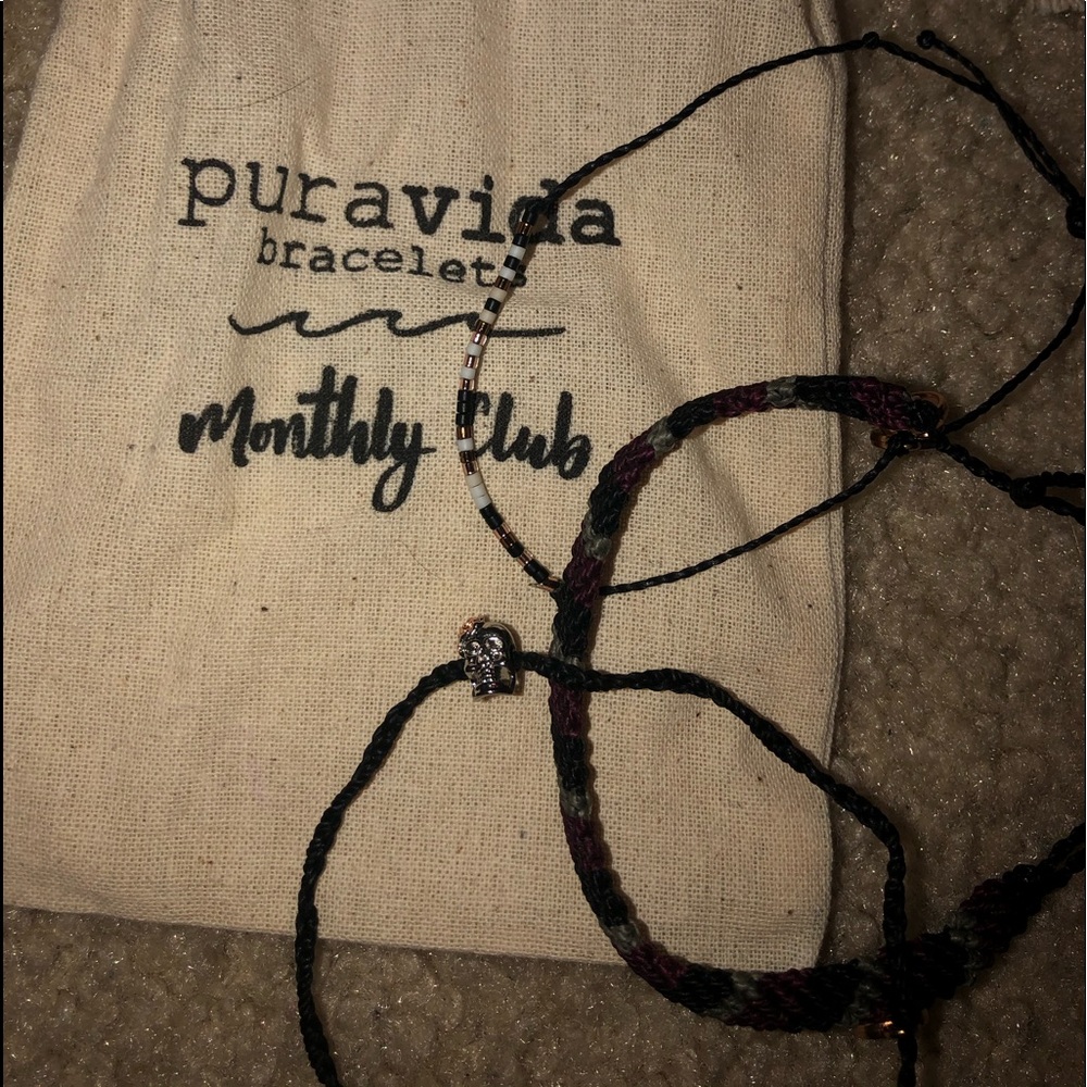 Pura Vida monthly club bracelet set
